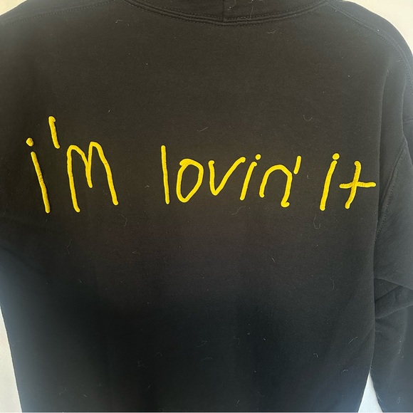 Travis Scoot X McDonalds 2020 Black Hoodie - Picture 6 of 6